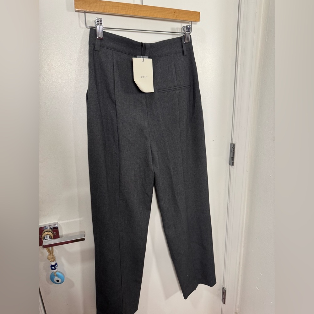 NWT dissh Carey charcoal taper pants - size us 2 / AUS 6 - Picture 5 of 6